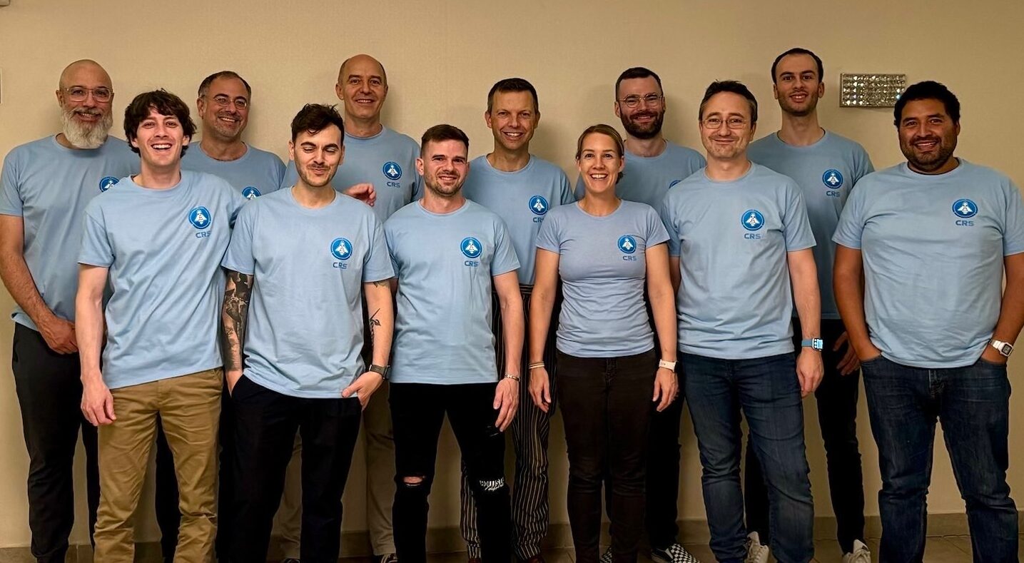 Ready to take over the universe … the CRS core team at the start of the Developer Retreat